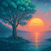 Radio PixelNatureWave Synthwave Radio