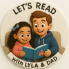 undefined Let’s Read With Lyla and Dad
