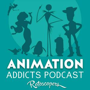 Listen to Animation Addicts Podcast - Disney, Pixar, & Animated Movie Reviews & Interviews | Rotoscopers in the App