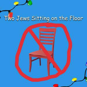 Two Jews sitting on the Floor