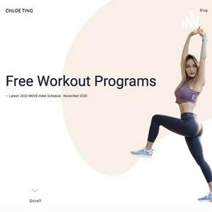 Workout Chloe Ting